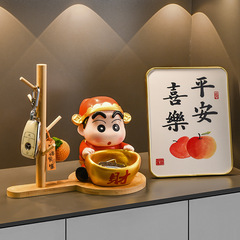 クレヨンしんちゃん財神収納入戸玄関装飾品ホームリビングテレビ酒場引っ越し新居プレゼント