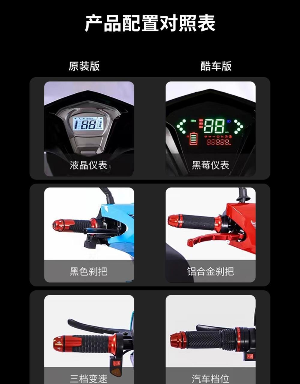 72V High-Speed Long-Distance Running King Electric Motorcycle Electric Vehicle Shangling Pedal Battery Vehicle Adult Lithium Battery Wholesale