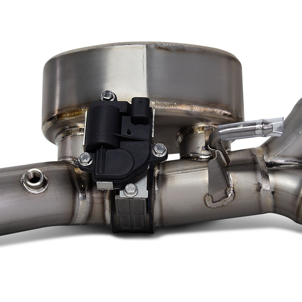 Suitable for Bmw Motorcycle Exhaust Modification R1250Gs/Adv Waterbird Valve Titanium Alloy Front Section 65mm