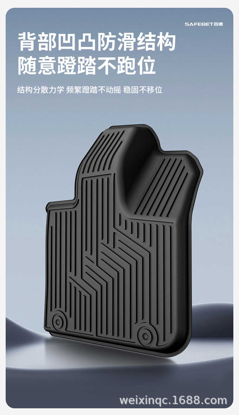 Suitable for the New Lynk & Co 03 06 08 900 10Em-P Z20 Special Car Model, Colorful Tpe Car Floor Mats