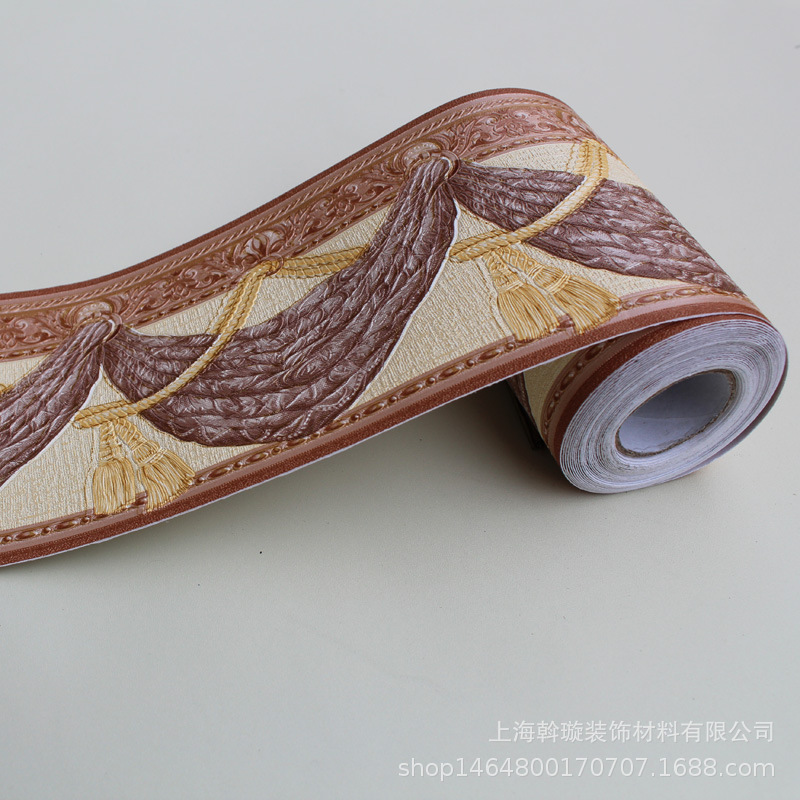 厚みのあるウォールステッカー自己粘着壁紙防水 3D 足元ライン寝室リビングルームキッチンバスルーム子供部屋ウエストラインステッカー|undefined