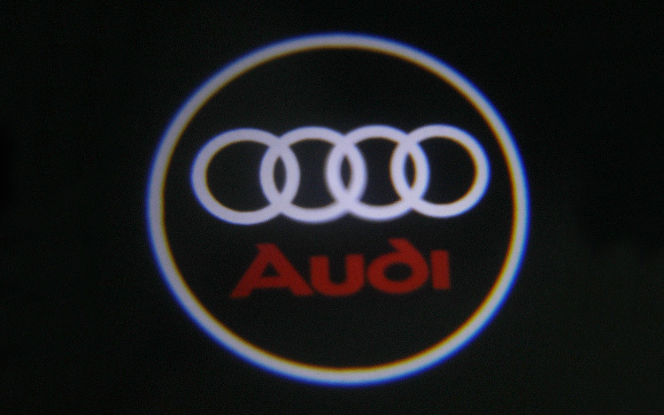 Adecuado para Audi lámpara de bienvenida A6L A4L Q3 Q5 A5 Q7 A7 A3 A8 S6 láser lámpara de proyección del coche