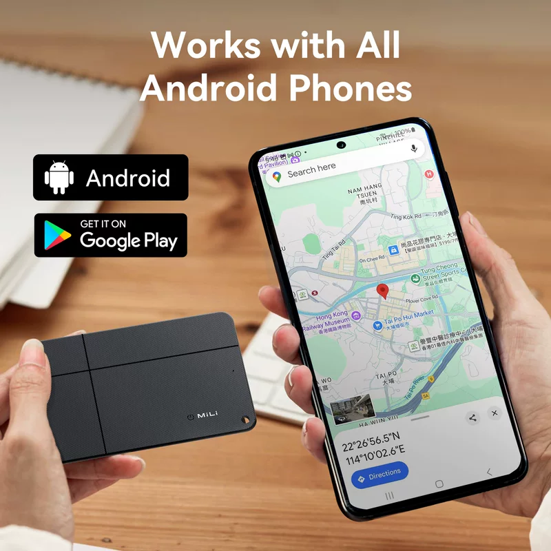 Mitag Android Android локатор карты AIRTAG противоугонное устройство чемодан для питомца сертификация Google