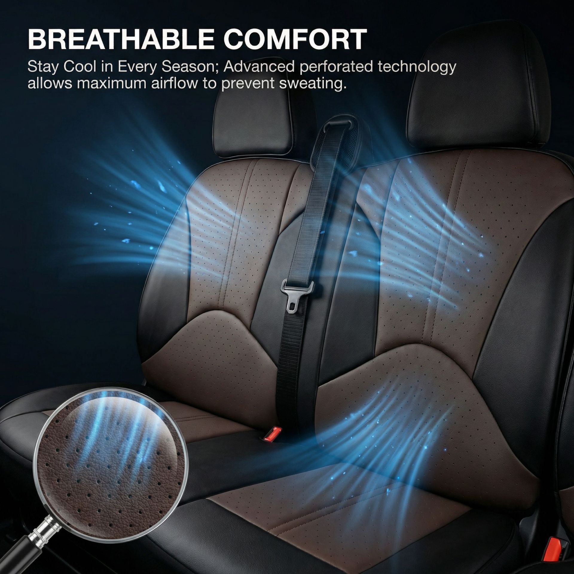 Universal PU Leather Car Seat Covers for Foreign Trade, Dustproof Front Row Three-Seater Tool Car, Direct from Amazon Factory