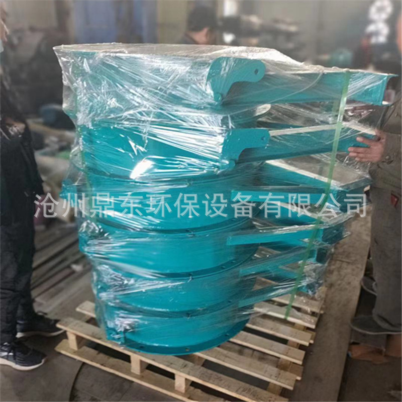 不锈钢材质气动执行器风门 控制开打开开度风阀 矩形大口径风门