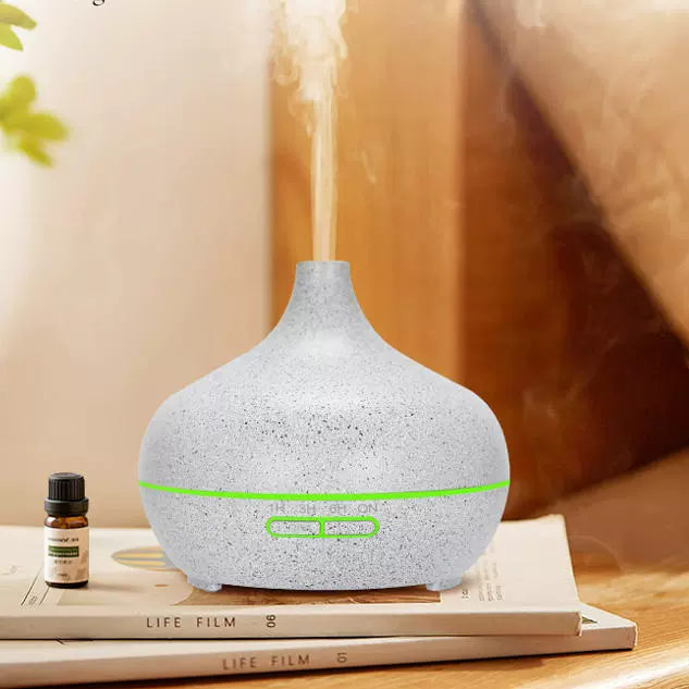 Мини-увлажнитель воздуха с аромадиффузором, 400 мл, дизайн «деревянная текстура», креативный, разноцветный, для дома, ароматерапия
