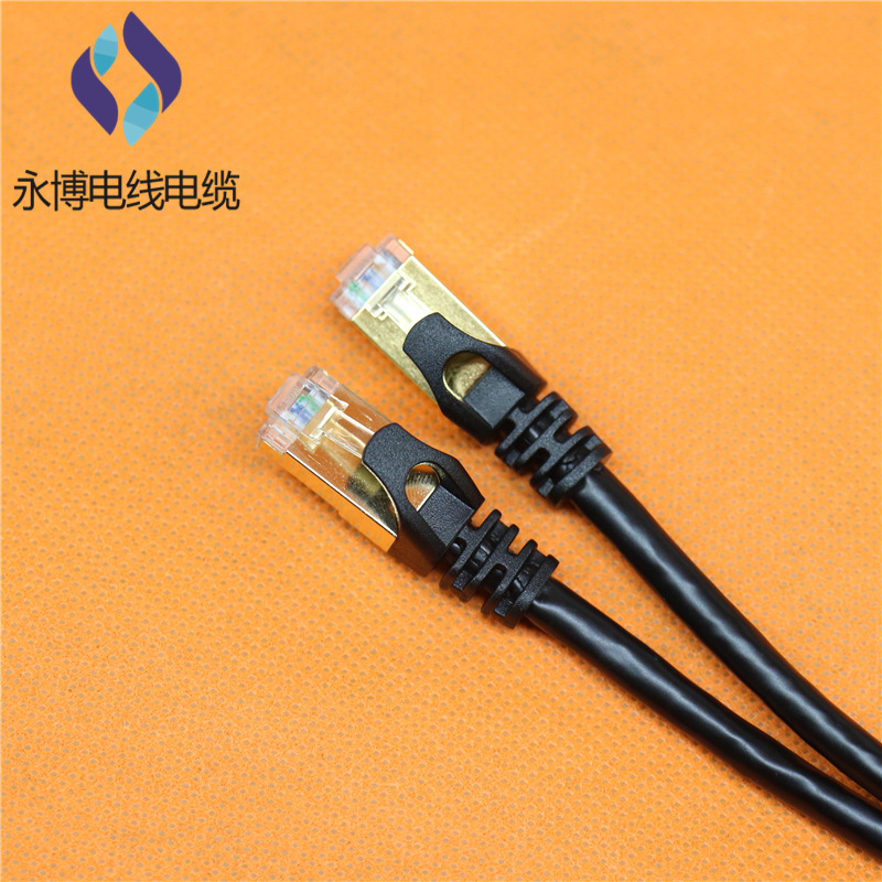 Super Six CAT6A oxygen-free copper SFTP high-speed broadband tplink 10 gigabit outdoor multi-core network cable with shielding