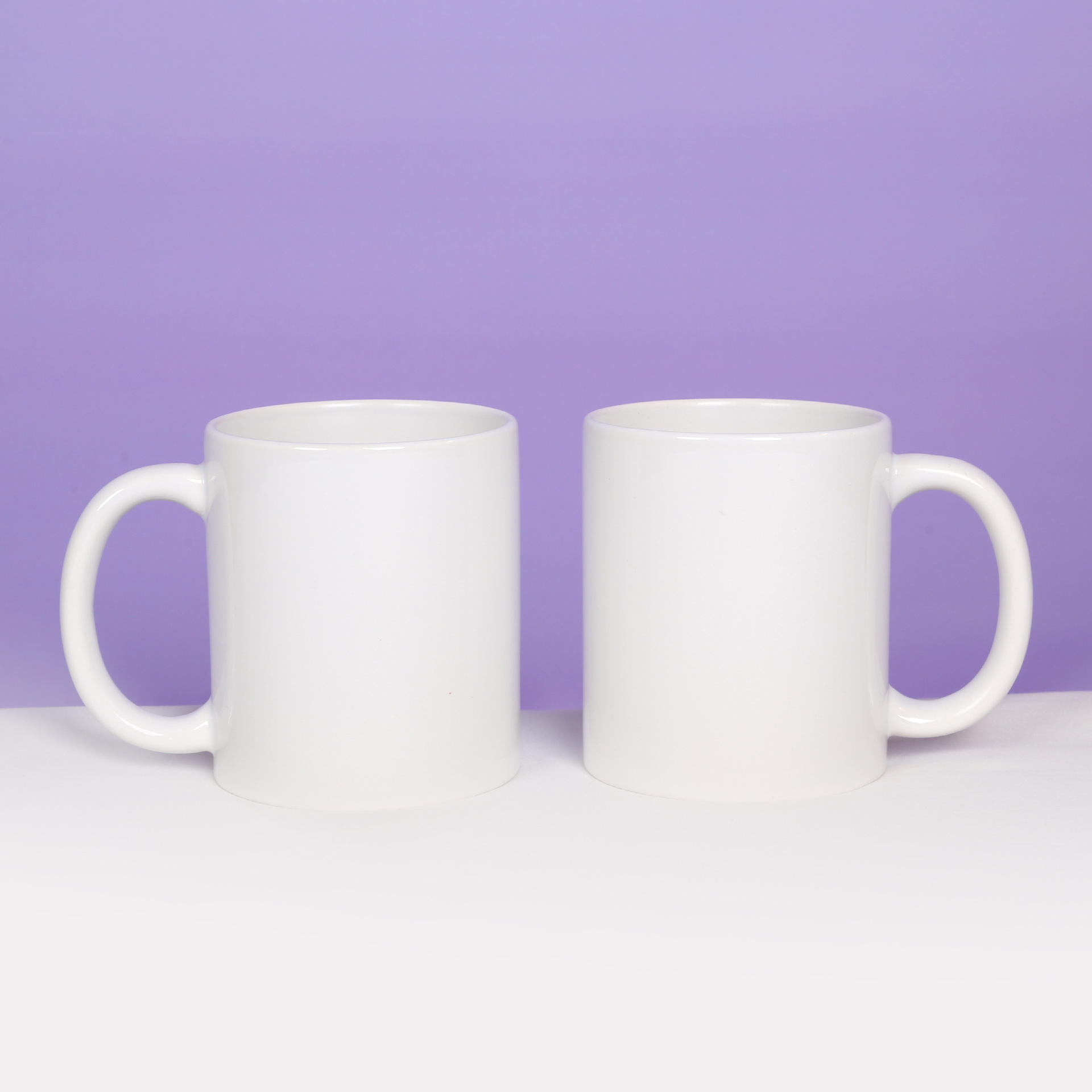 Fabricante al por mayor de alta temperatura de fabricación de cerámica personalizada foto de patrón de taza de color fijo logotipo de marca de taza