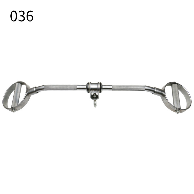 フィットネス機器補助アクセサリーハンドル筋力トレーニング器具A3スチールハイプルダウンロッドプルバックロッド|undefined