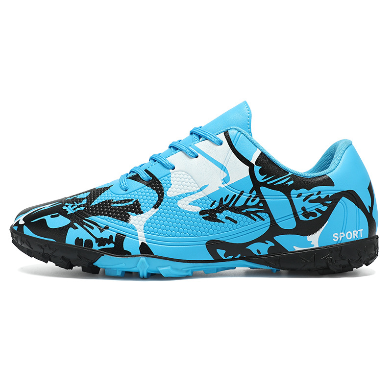 Zapatos de entrenamiento de fútbol de clavos cortos, zapatos de fútbol de clavos cortos