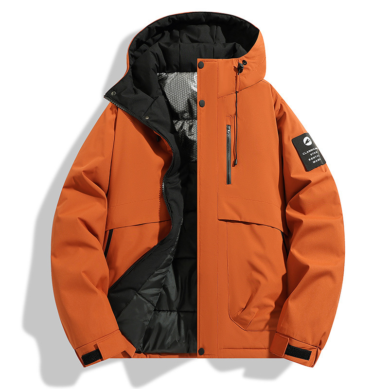 Graphene Integrated Cotton Jacket for Men, Thickened and Water-Resistant, Outdoor Couple's Heated Warm Jacket for Women and Men Graphene Integrated Cotton Jacket for Men, Thickened and Water-Resistant, Outdoor Couple's Heated Warm Jacket for Women and Men
