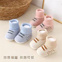 婴儿鞋子春秋款6-9-12个月学步初生小月龄外出鞋袜男女宝宝0到1岁