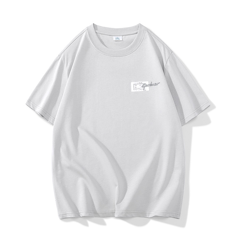 Summer New Pure Cotton T-shirt Men's Casual Versatile Student Fashion Brand INS Versatile Loose Casual Top Clothing Men's Wear_voghion.com