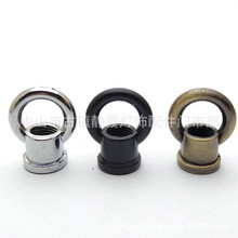 工矿灯灯具配件2#压铸吊环吊灯配件吊链连接环M10牙小吊环