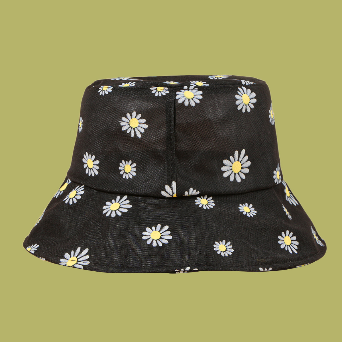 Spring And Summer New Daisy Sunshade Fisherman Hat display picture 5