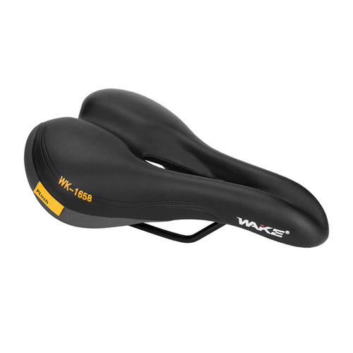 WAKE Mountain Bike Saddle Big Butt Cushion Cycling Seat Bag Hollow Breathable Shock Absorbing Seat Bag Seat Cushion