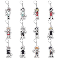 バレーボール少年キーホルダーアニメ影山飛雄日向翔陽孤爪研磨西谷夕アクリルペンダント