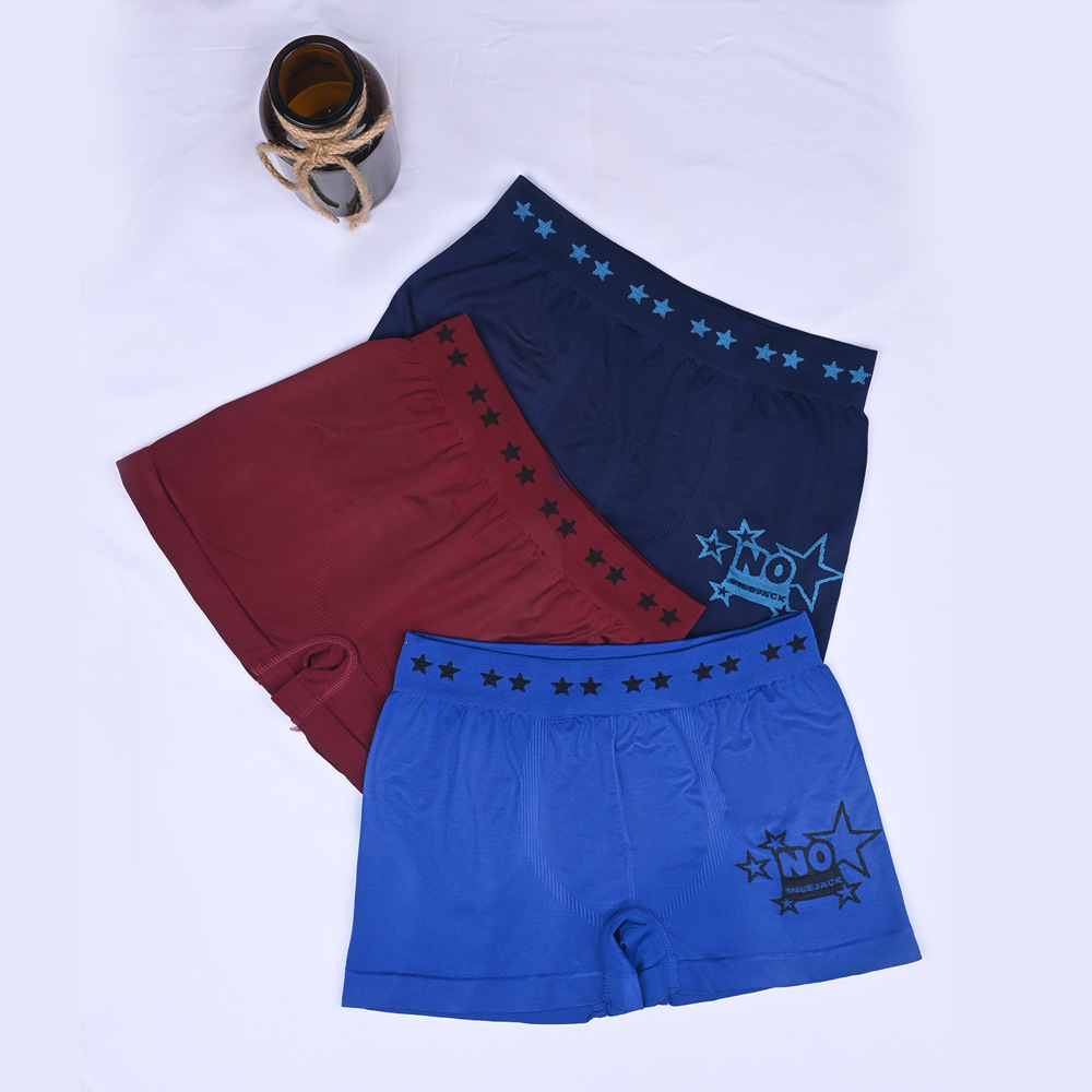 Ropa interior para niños de comercio exterior, niños de 10 a 15 años, pantalones cortos antidesgaste suaves y transpirables de secado rápido