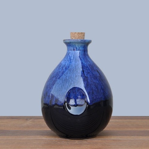 陶瓷酒坛1斤手抓瓶窑变釉酒瓶