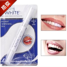 旋转式美洁牙笔牙齿洁白器亮白牙齿美白笔美牙凝胶吸塑牙齿洁白器