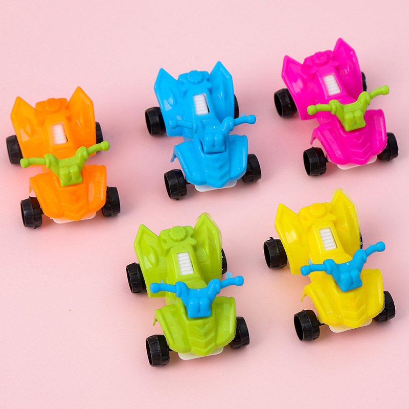 Deslizamiento de dibujos animados mini avión Juguete huevo juguete suerte dibujar pequeño juguete al por mayor WeChat empuje pequeño regalo