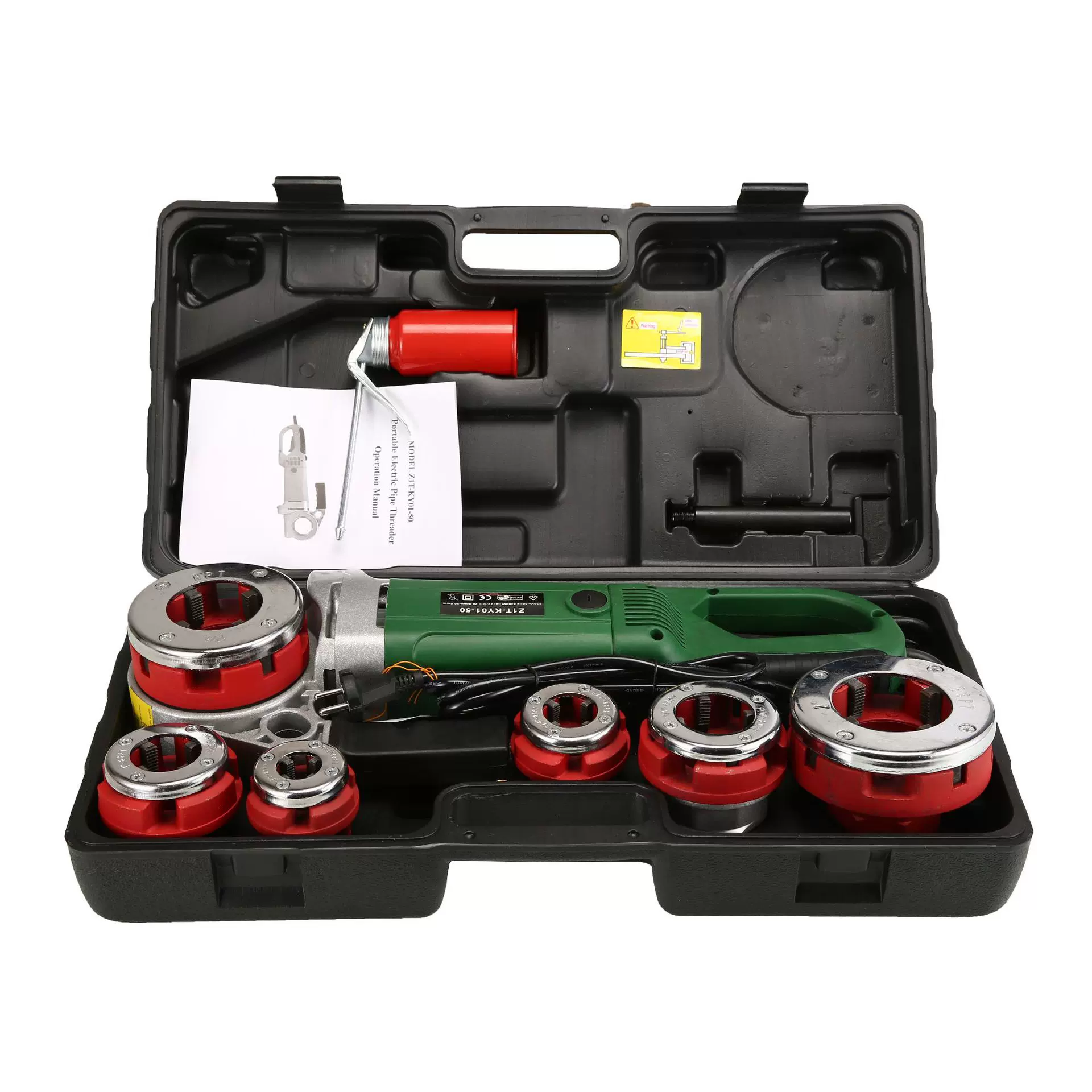 30-50型套丝机便捷式手持电动套丝机 铰扳铰螺纹镀锌管套丝机批发