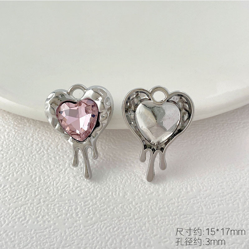 ダークスイートクールスタイルペンダントコレクション愛の十字架の羽 DIY ネックレスイヤリングブレスレットジュエリーアクセサリー|undefined