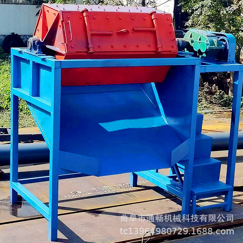 火烧铁干磨六角滚筒抛光机 废钢处理渣质毛刺干磨机 铁件除锈研磨