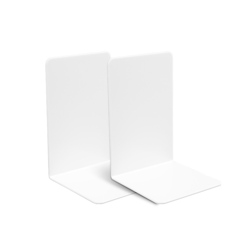 Estantería de acrílico transparente grueso soporte de libro tipo L soporte de libro fijo de escritorio artefacto de almacenamiento de libros