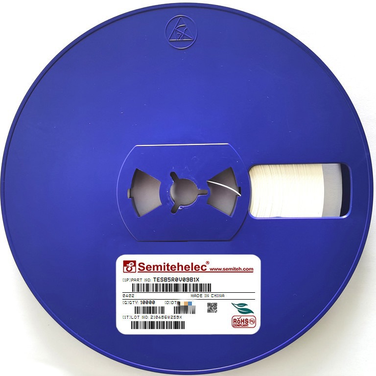 TESB5R0V09B1X ESD/TVS保护管 0402 semiteh 全新原装正品