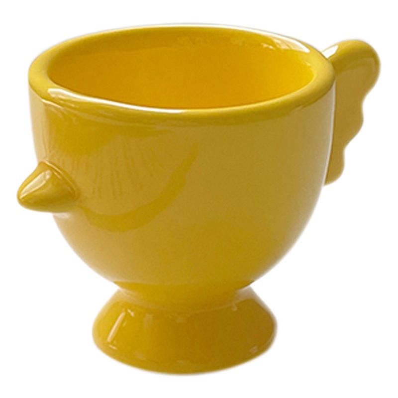 Cross-border ins fun creative egg tray ceramic egg tray desktop storage beauty egg egg cup tableware egg cup