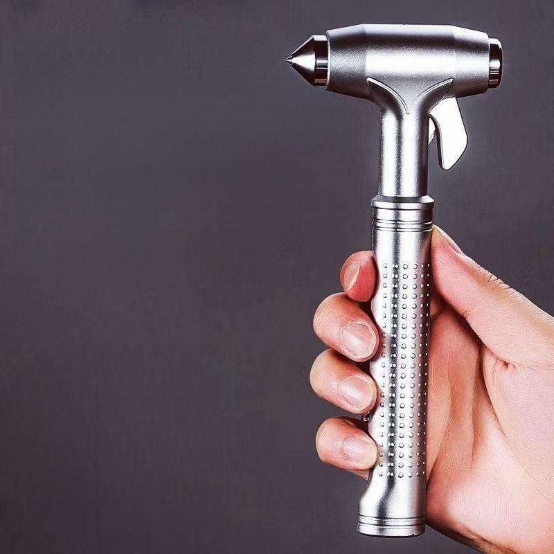 Car safety glass hammer, escape hammer, car window glass breaker, vehicle-mounted self-defense hammer, window breaker, new and durable