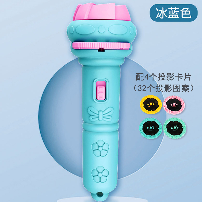 Animación de dibujos animados para niños proyección linterna mini proyección infantil juguetes de educación temprana juguetes de estandos juguetes regalos al por mayor transfronterizos