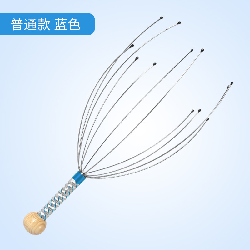 八爪魚五爪頭部マッサージ器ボール頭皮が頭を撫でてかゆいマッサージ魂抽出器神器|undefined