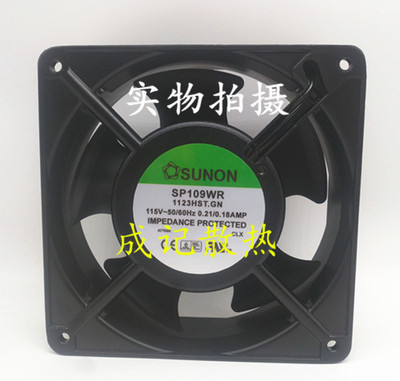 建准SUNON SP109WR 1123HSL.GN AC 115V 0.21A 12厘米散热风扇