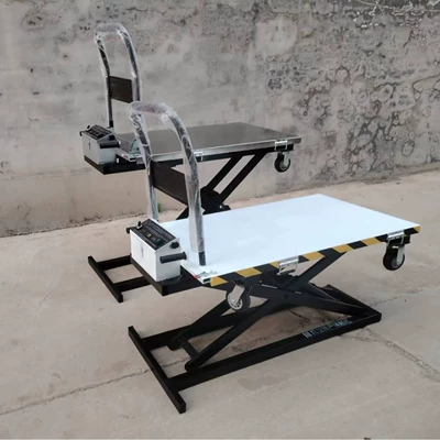 Avtomobil fırlanan platformaları cart, for lifting and