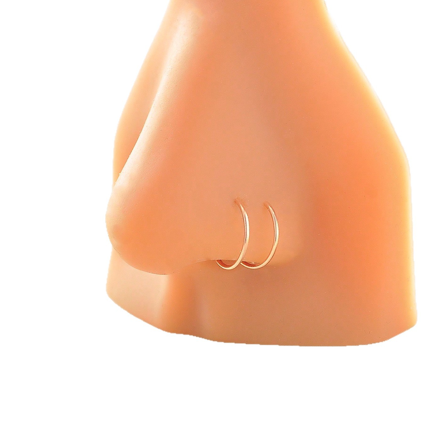 Nasenpiercing U-förmiger Geometrischer Ring Aus Edler Legierung_voghion.com