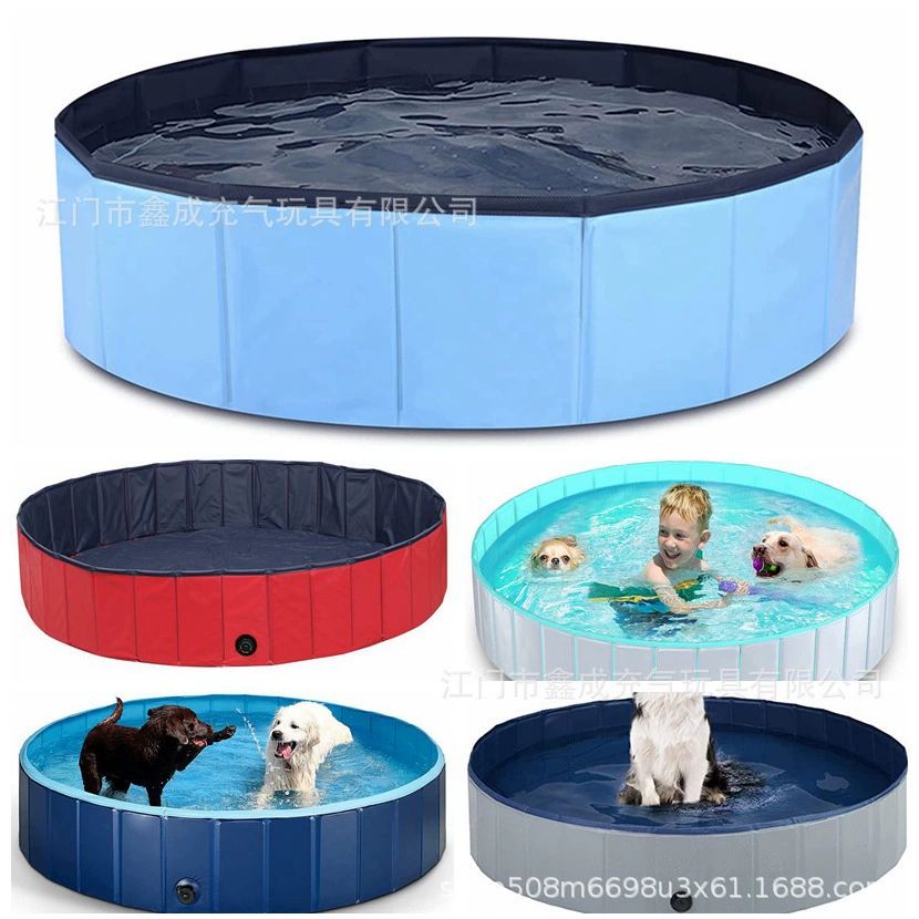 В наличии Pet Pool ПВХ Складная Ванна Плавательный бассейн Собака Ванна Зоомагазин Ванна Собака Кошка Играть Бассейн