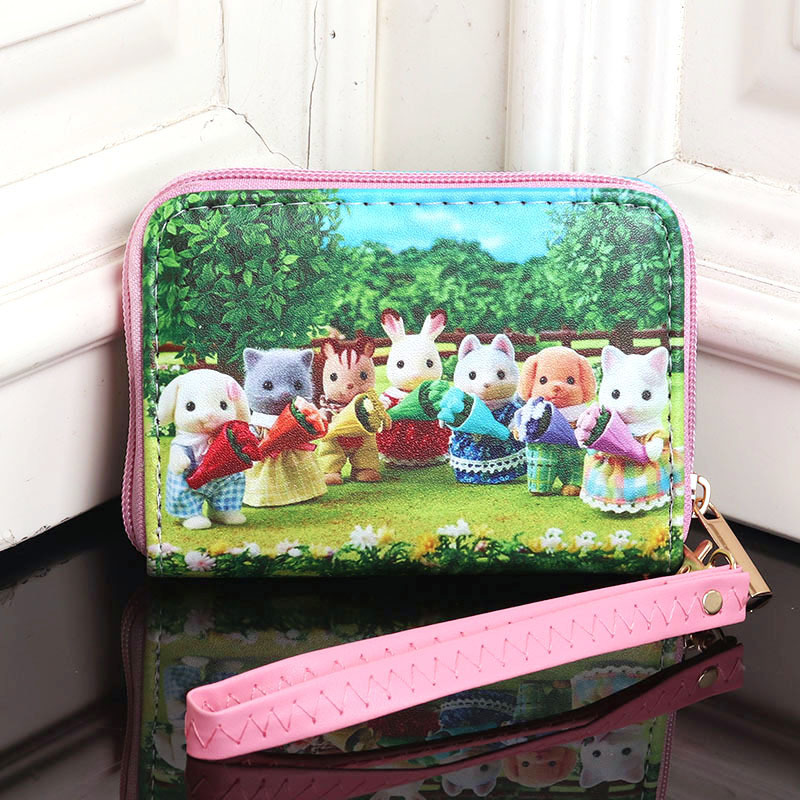 Hellokitty billetera Hello Kitty nuevo monedero con posición de tarjeta