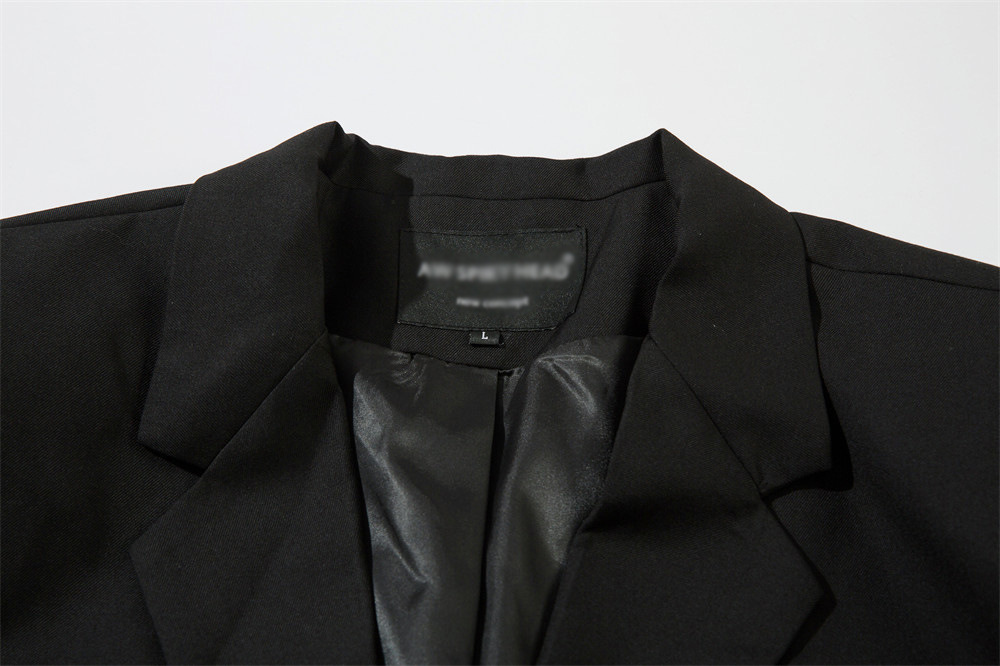 Men's Clothing Casual Suit Set Trendy High Street Single Breasted Two Button Suit Jacket Loose Pleated Wide Leg Suit Pants_voghion.com