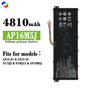 Подходит для Асер AP16M5J ноутбук аккумулятор A315-21/A315-55/N17Q2/N18Q13 оптовая торговля