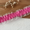 1 meter long, about 4 centimeters wide, rose red