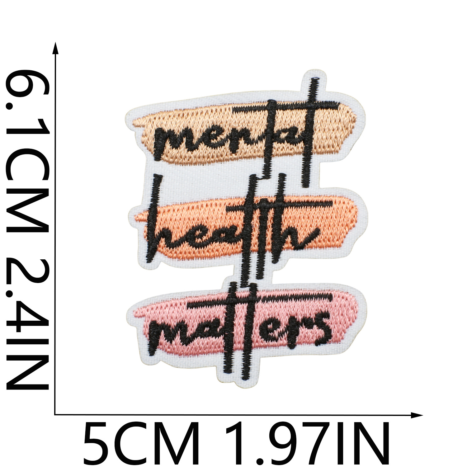 3g Weight Clothing Sticker Patches Classification 1 Piece Quantity Dacron thread Material Letter, Rainbow, Butterfly Pattern Casual, Elegant, Lady Style Embroidery Craft 1 Piece Casual Elegant Lady Letter Rainbow Butterfly Dacron Thread Clothing Sticker Patches 13