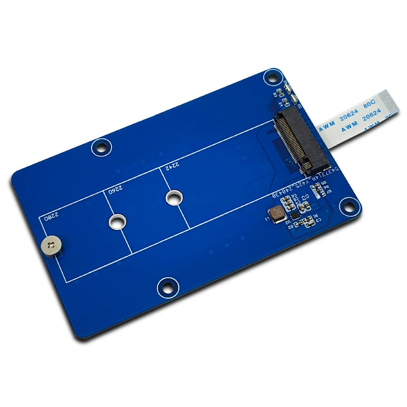 [树莓派5 Raspberry PCIE M.2 SSD固态硬盘扩展版 NVME协议]