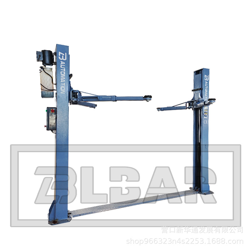 Elevador de automóvil de 4 toneladas 1,9 metros de dos columnas elevador de columna hidráulica de automóvil elevador de automóvil de dos columnas desbloqueo eléctrico