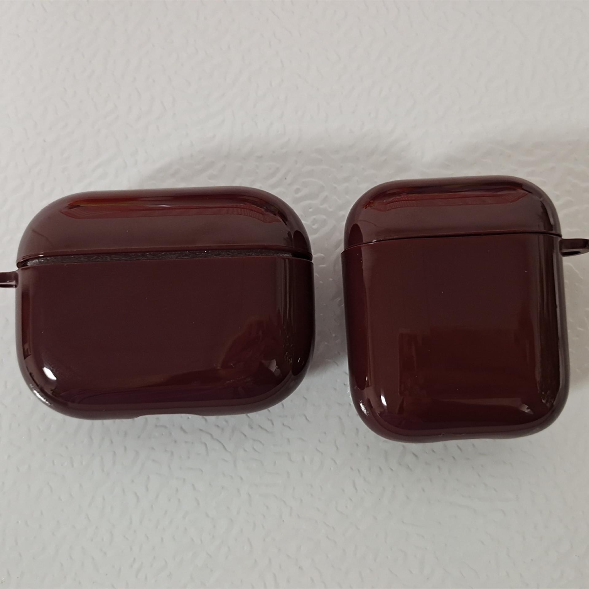 Tpu Solid Color Simple Style Wireless Bluetooth Earbuds Case Earphone Cases Phone Accessories display picture 22