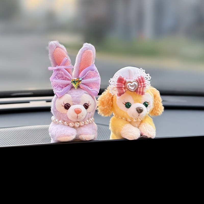 2026 New Car Ornaments Linabell Car Dashboard Display Screen Decoration Stellalou Female Figure