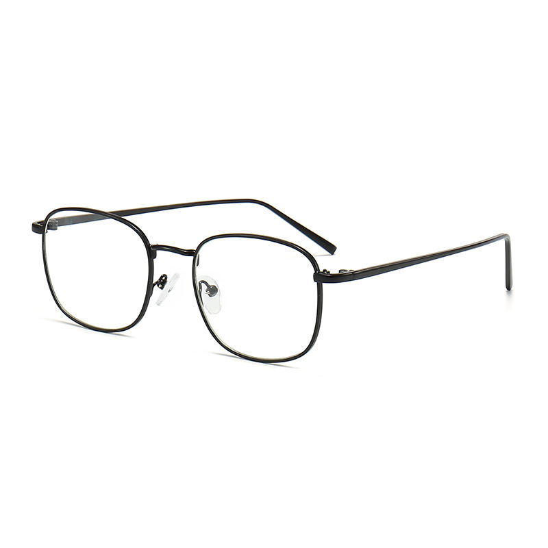 Versatile Minimalist With Love Camp, Same Style As The Banquet, Gold Wire Glasses Elegant Men's Retro Square Frame, Blue Light Blocking, Can_voghion.com