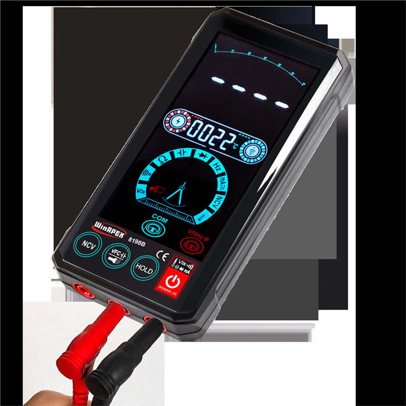 WinAPEX ET8198B/ET8198D 触摸屏数字万用表 大屏幕 智能测量