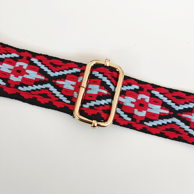 98g Weight Single Shoulder Strap Strap Type All Seasons Canvas Color Block Single Shoulder Strap